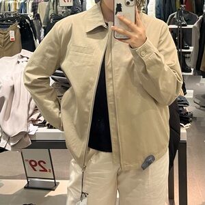 ZARA limited edition beige cotton jacket